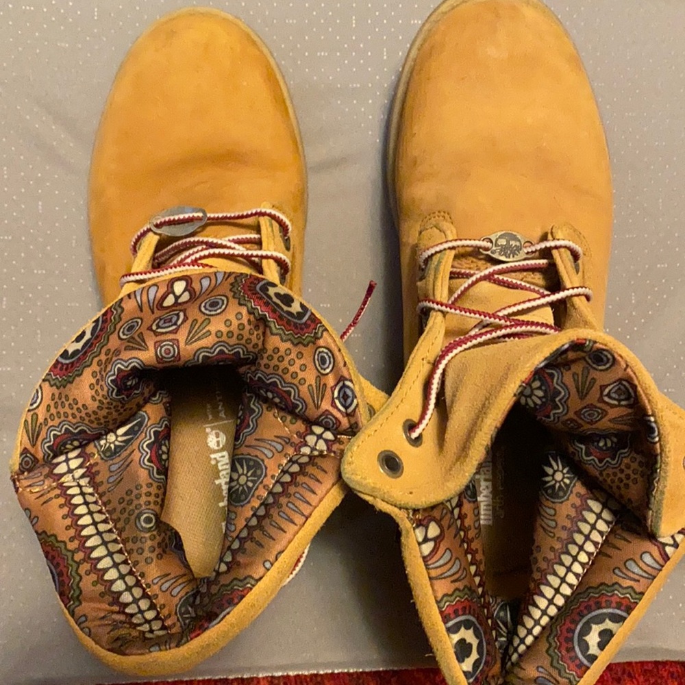 Timberland fold down boots size 6.5